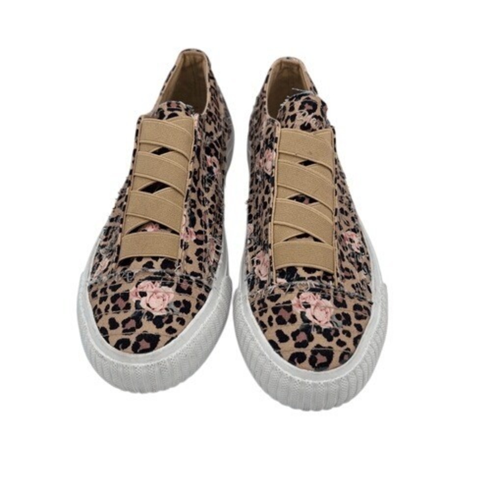 Blowfish Malibu Marley Leopard Floral Slip-On‎ Sneakers 7